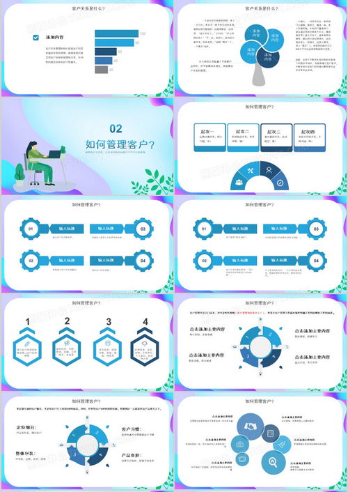 公司客户关系管理培训lppt模板下载 熊猫办公